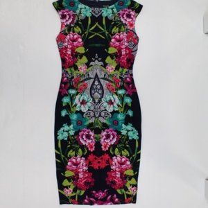 Alexa B Womens ~ Colorful/Floral Dress